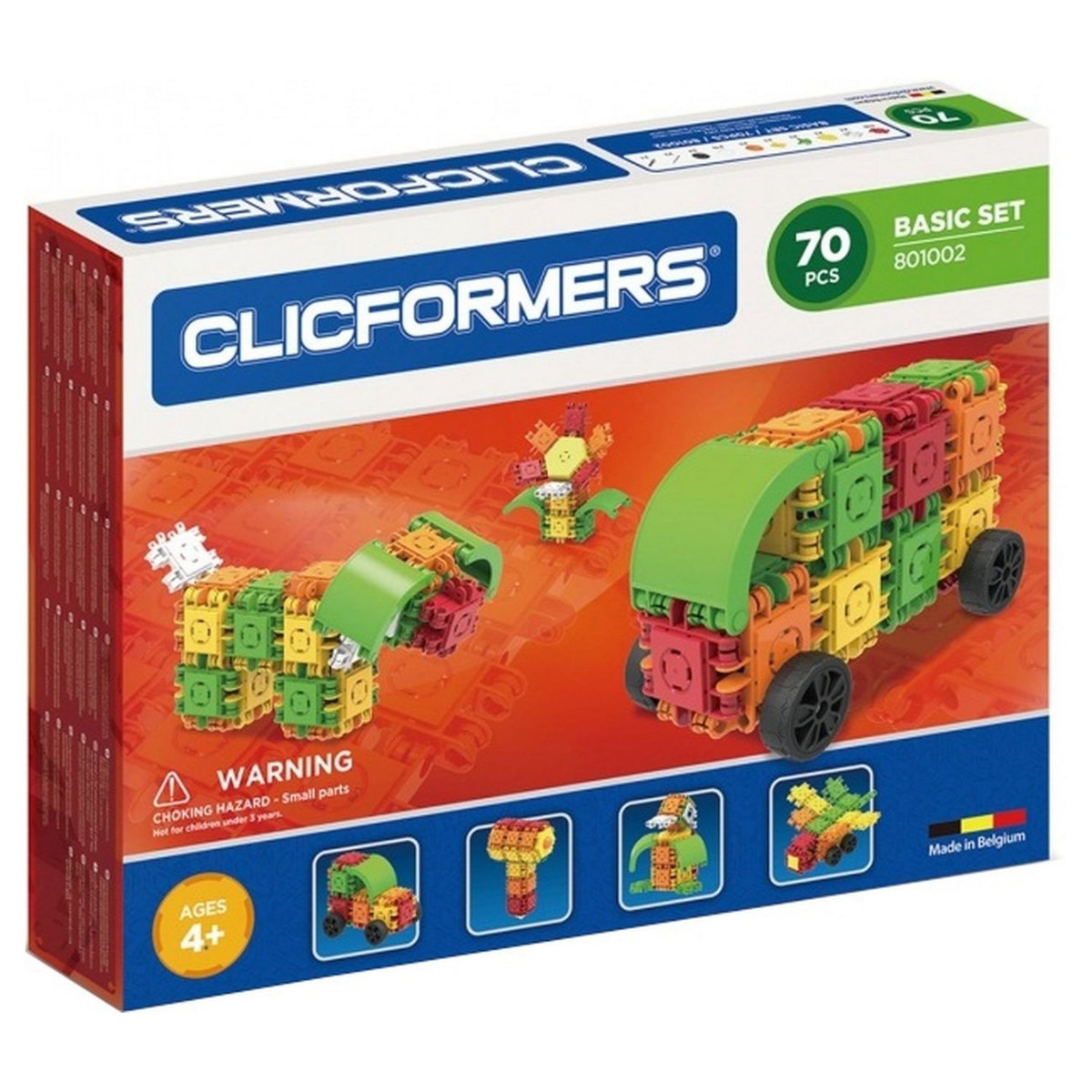 Construction de base Clicformers 70 pièces