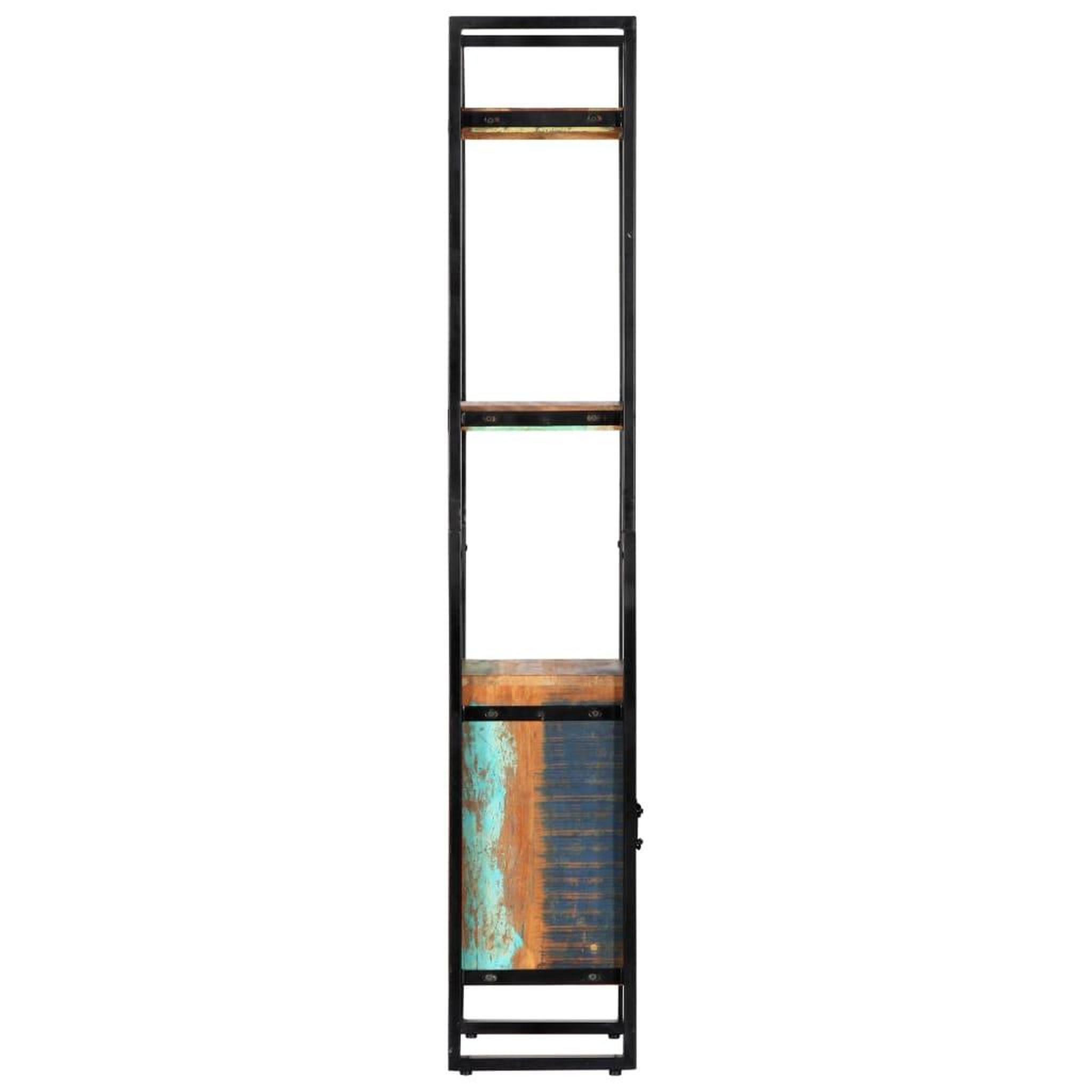 Voir la diapositive 3 : VIDAXL Bibliotheque 45x30x171 cm bois de recuperation solide