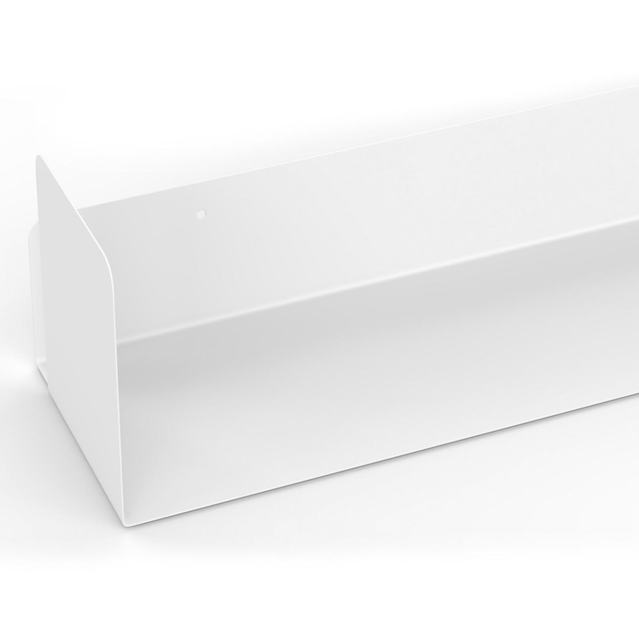 Voir la diapositive 6 : ID MARKET Lot de 4 étagères 60x15 cm pour livres metra blanches