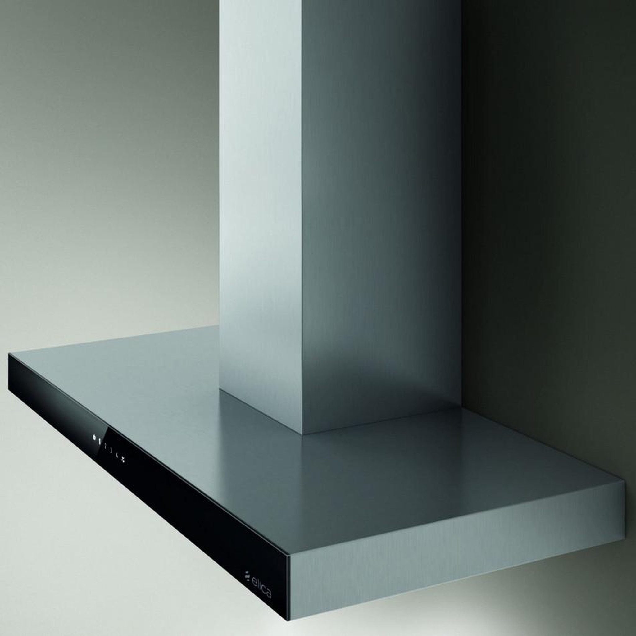 Voir la diapositive 3 : ELICA Hotte décorative murale 90cm 69db 581m3/h noir/inox - prf0104626a