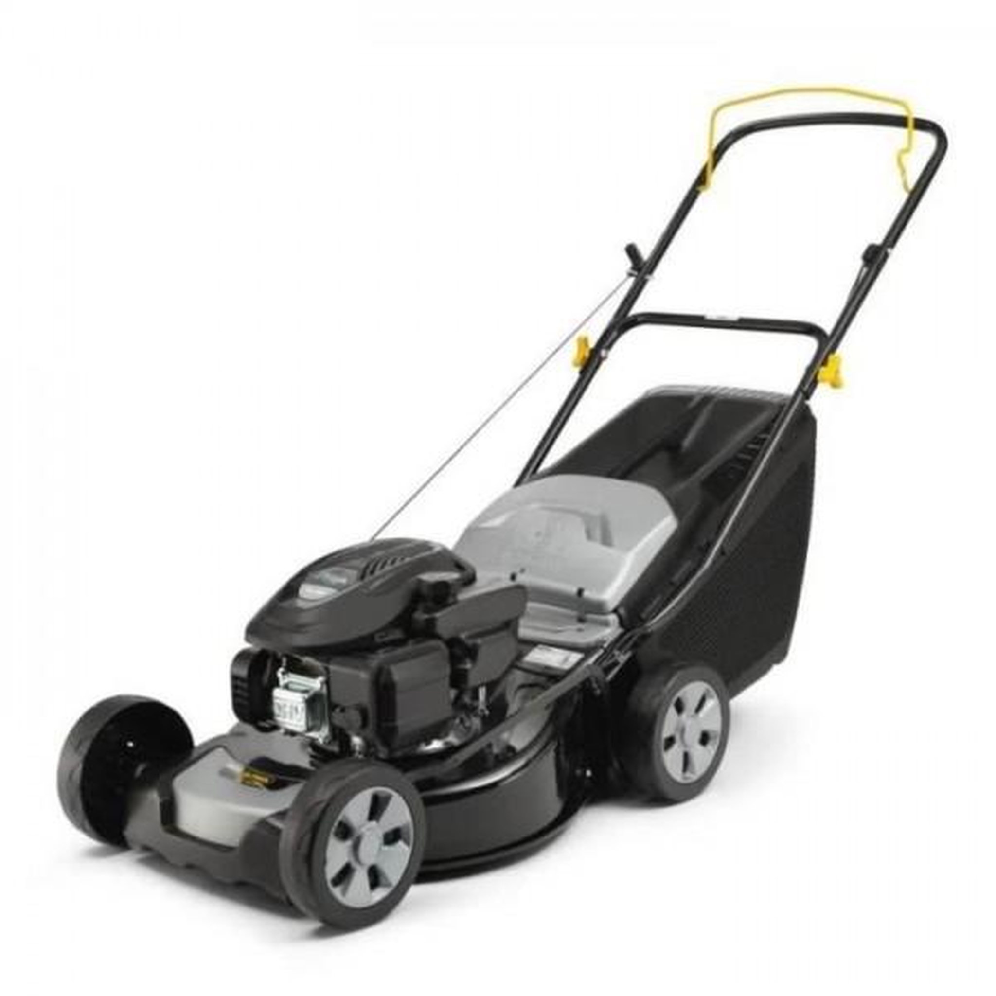 Voir la diapositive 2 : Alpina Tondeuse a Gazon   thermique poussée - Largeur de coupe : 46 cm - ALPINA AL4 46 A - 123 cm³ - Jusqu'a 1200 m²