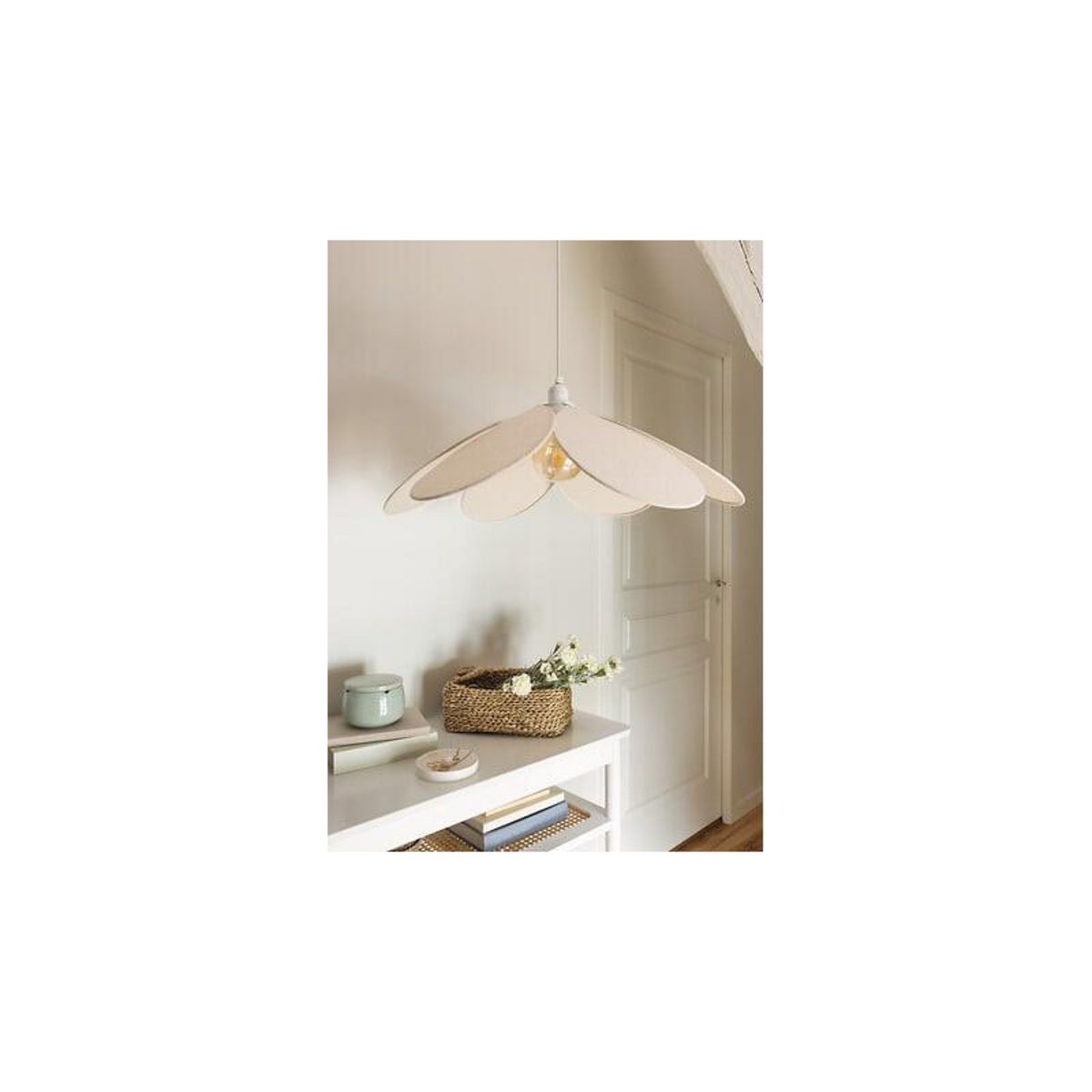 ATMOSPHERA Suspension pétales Naya diamètre 72 cm Lin Atmosphera