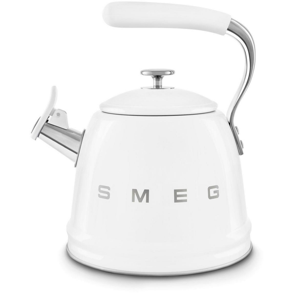 SMEG Bouilloire sifflante 2.3L blanc