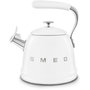Voir la diapositive 1 : SMEG Bouilloire sifflante 2.3L blanc