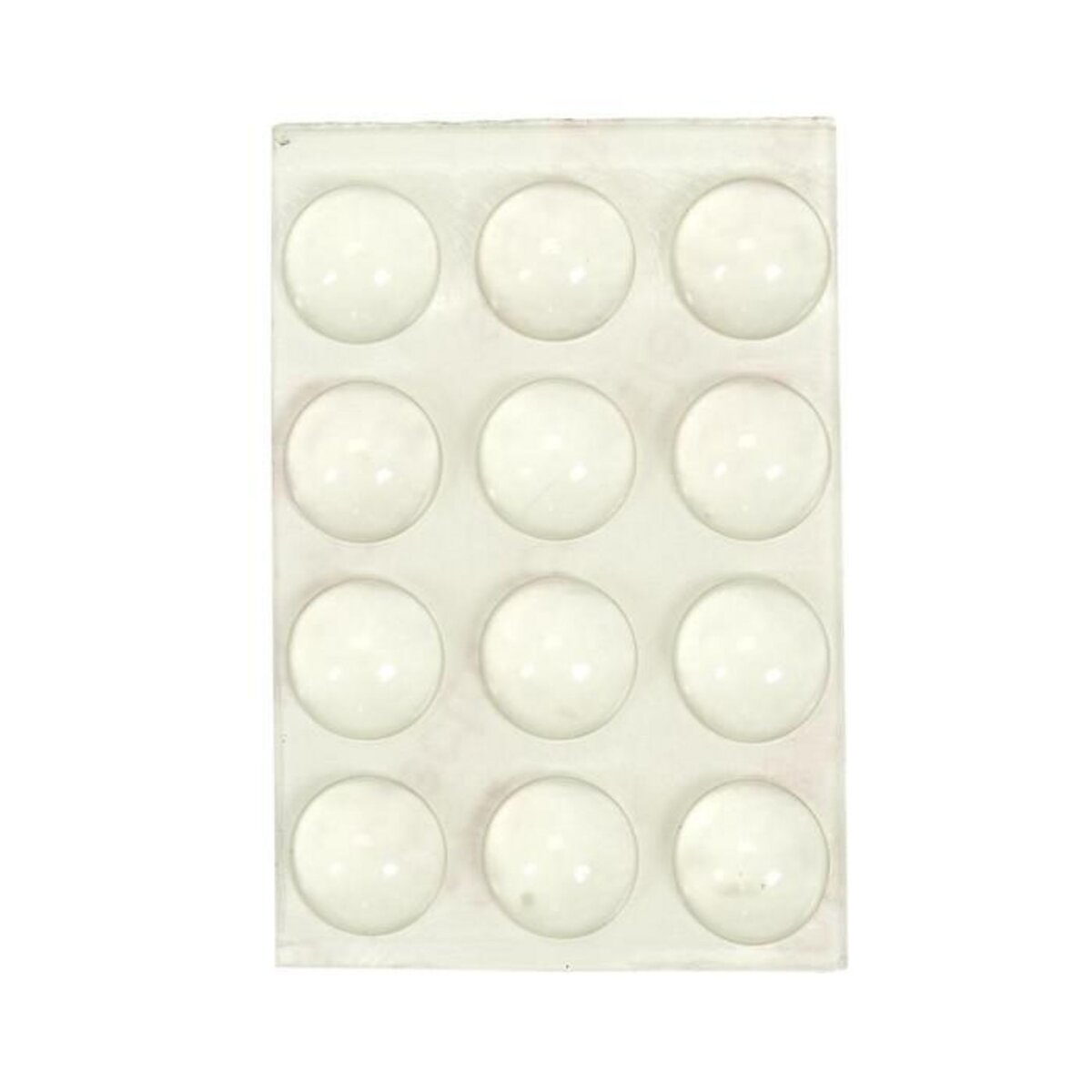 Paris Prix Lot de 50 Butées Adhésives  Pro  13cm Transparent