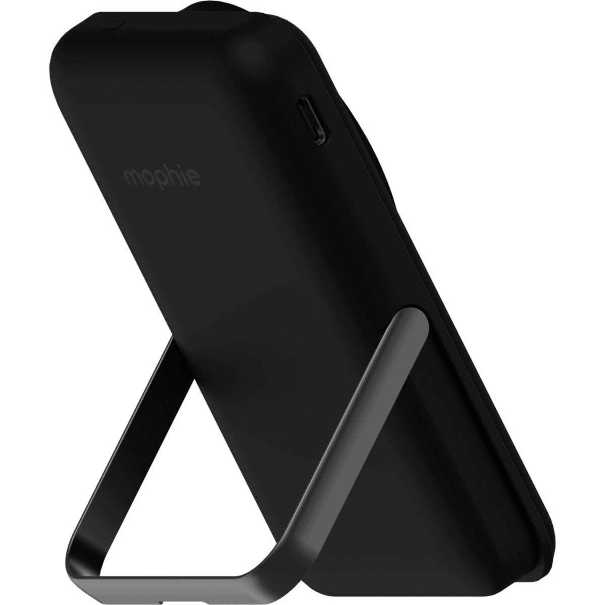 Voir la diapositive 5 : Mophie Batterie externe 10000 mah magsafe noir avec support