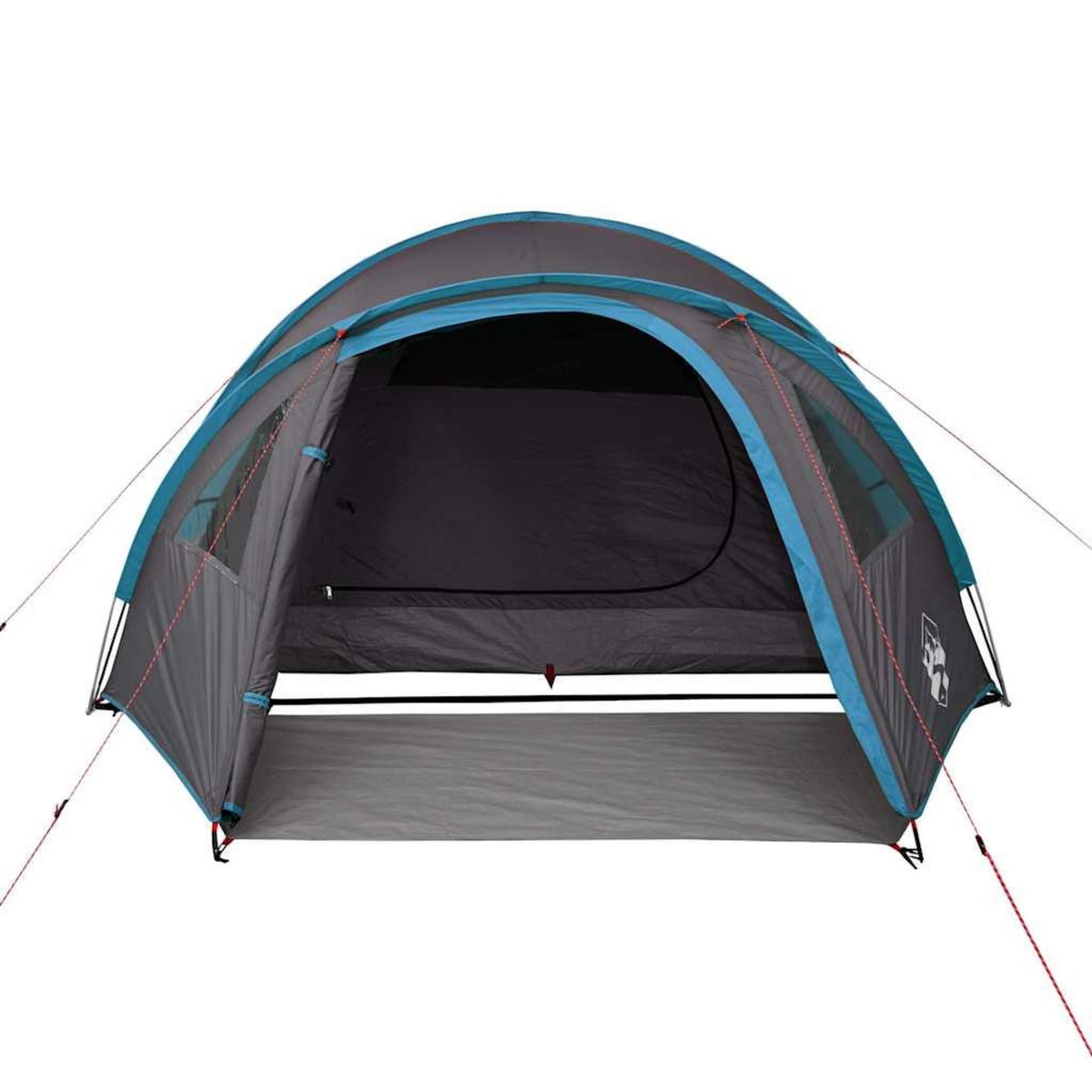 VIDAXL Tente de camping a dome 4 personnes bleu impermeable