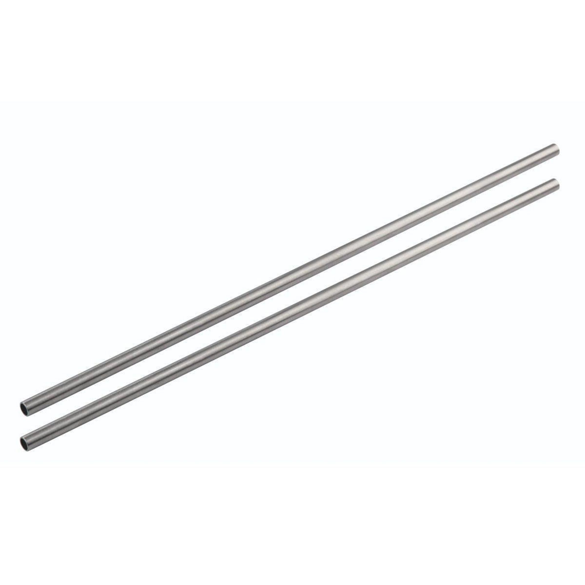 Fackelmann Lot de 4 pailles en inox avec goupillon 24 cm Fackelmann Bar Concept