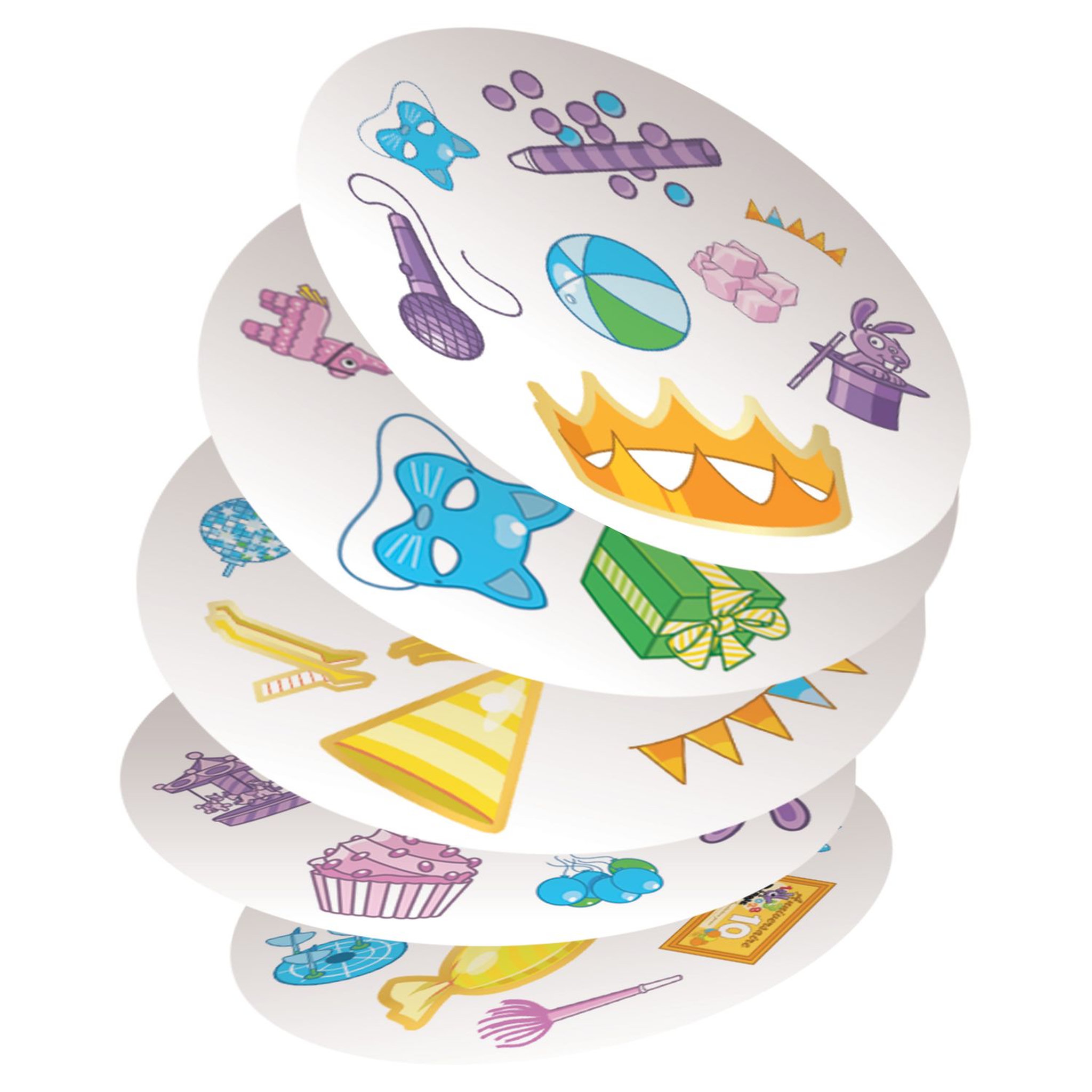 Voir la diapositive 3 : ASMODEE Jeu Dobble Collector - 10 ans