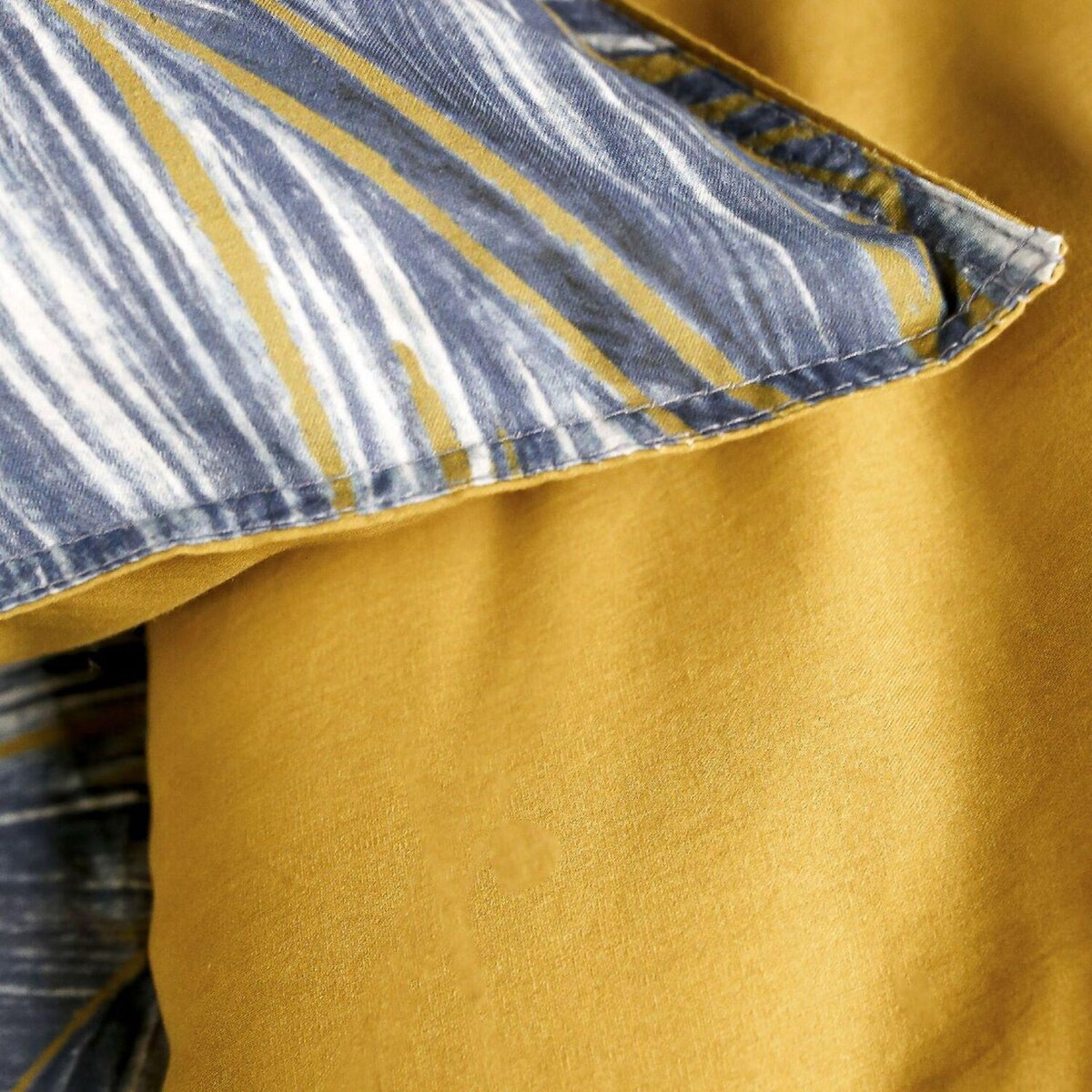 Home collection Parure housse de couette révers. 100% coton 57fils sunshine