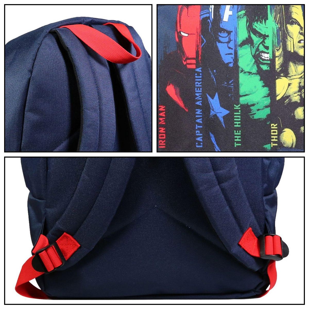 Bagtrotter BAGTROTTER Sac à dos 1 compartiment Avengers Bleu