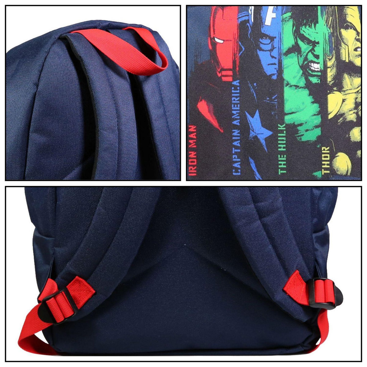 Bagtrotter BAGTROTTER Sac à dos 1 compartiment Avengers Bleu