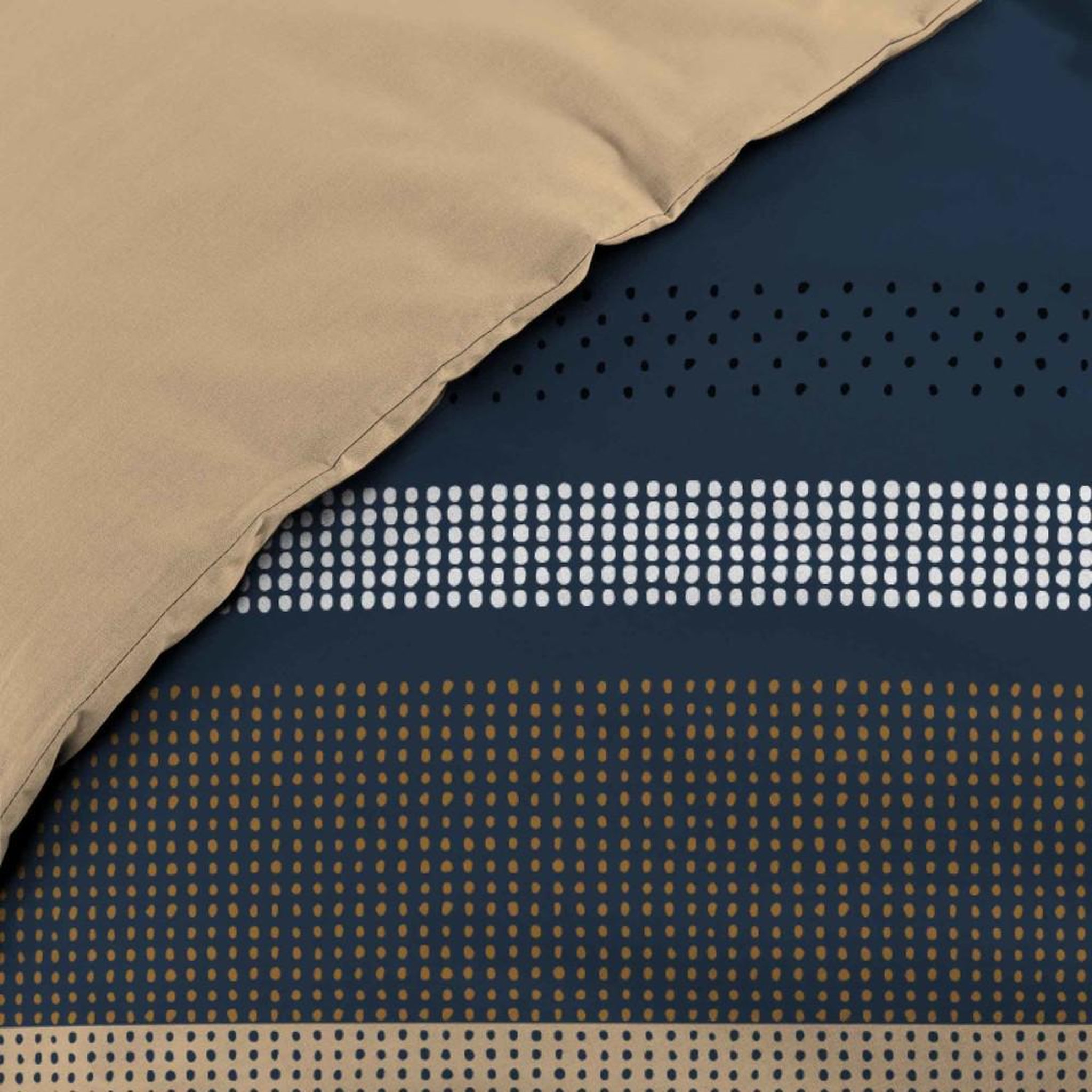 Voir la diapositive 4 : Douceur d'Intérieur Housse de couette 240x220 + 2 taies MASSAI coton 57 fils