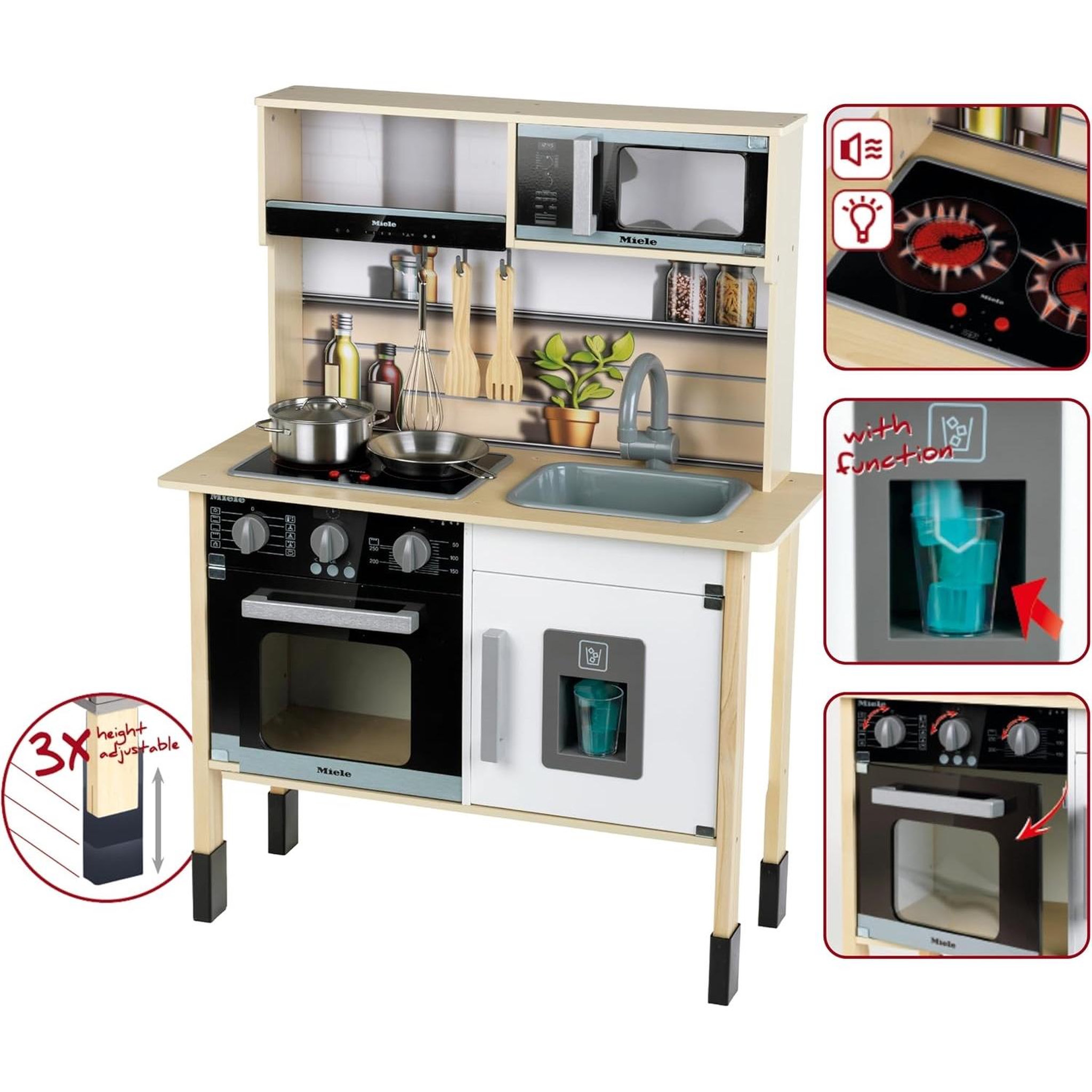 THEO KLEIN Cuisine de Jeu en bois Miele Midi 2