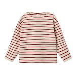 NAME IT T Shirt Manches Longues Blanc/ Fille Name it Floa. Coloris disponibles : Rouge