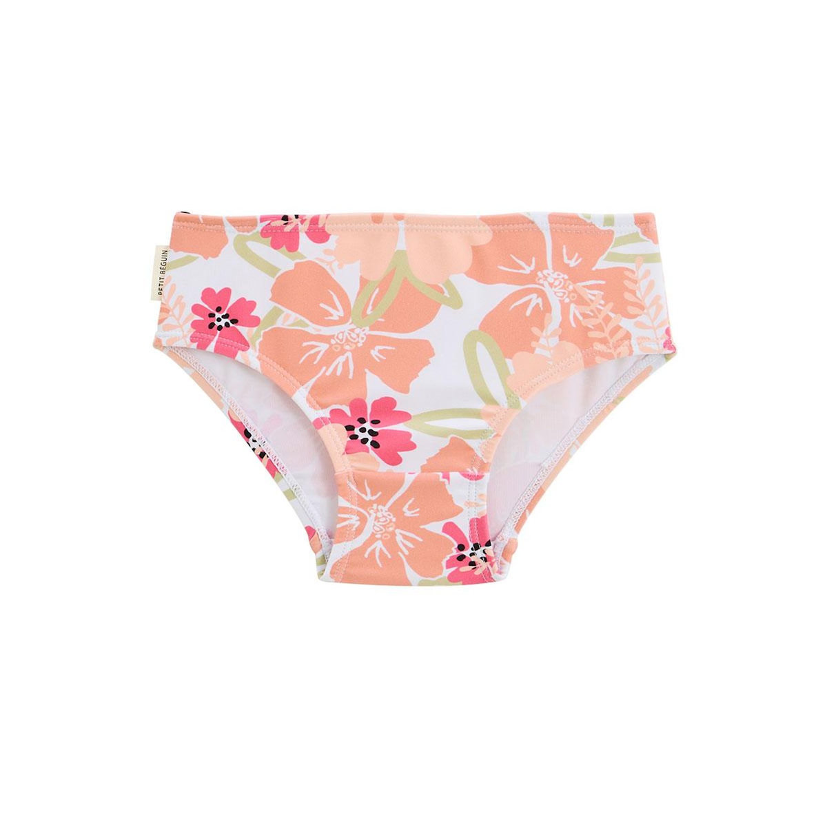 Petit Béguin Maillot de bain bébé 2 pièces t-shirt de protection UV et culotte Rosara