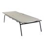 Voir la diapositive 2 : GARDENSTAR Bain de soleil XXL 4 positions acier STEEL