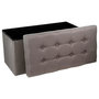 Voir la diapositive 2 : ATMOSPHERA Banquette Pliable  Lysandre  76cm Gris