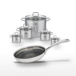 ELO Lot de 5 Faitouts Elo Relief Evolution et Poêle 28 cm