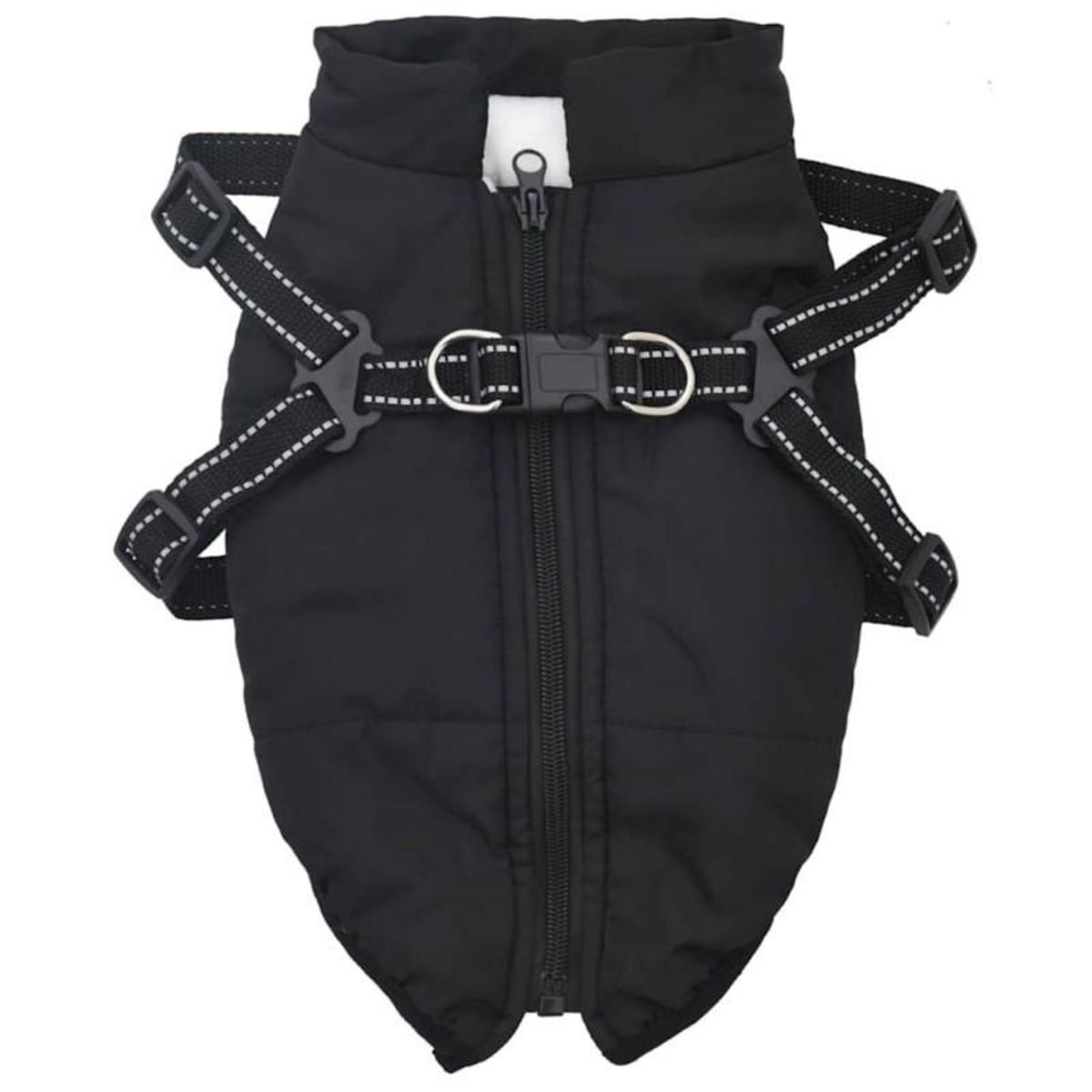VIDAXL Manteau pour chiens avec harnais imperméable réfléchissant L36