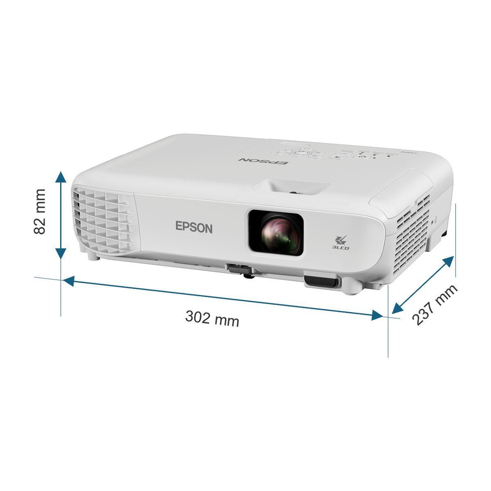 Voir la diapositive 3 : Epson Vidéoprojecteur portable eb-w53