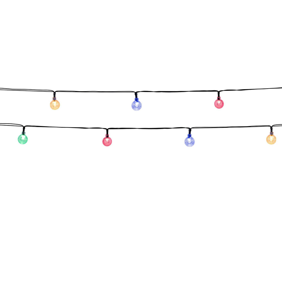 Lumisky Guirlande globe multicolore FESTY Multicolore Plastique 5.8M