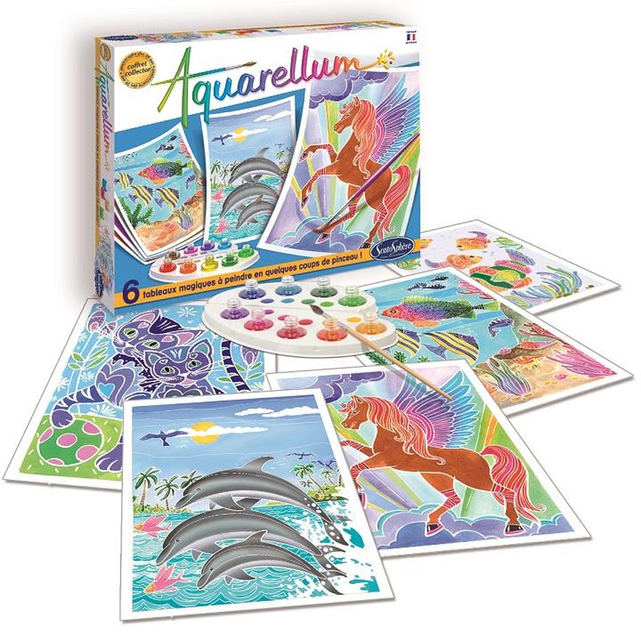 Sentosphère Aquarellum collector 6 planches