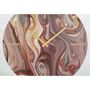 Voir la diapositive 2 : Paris Prix Horloge Murale en Verre  Miroir Mix  60cm Multicolore