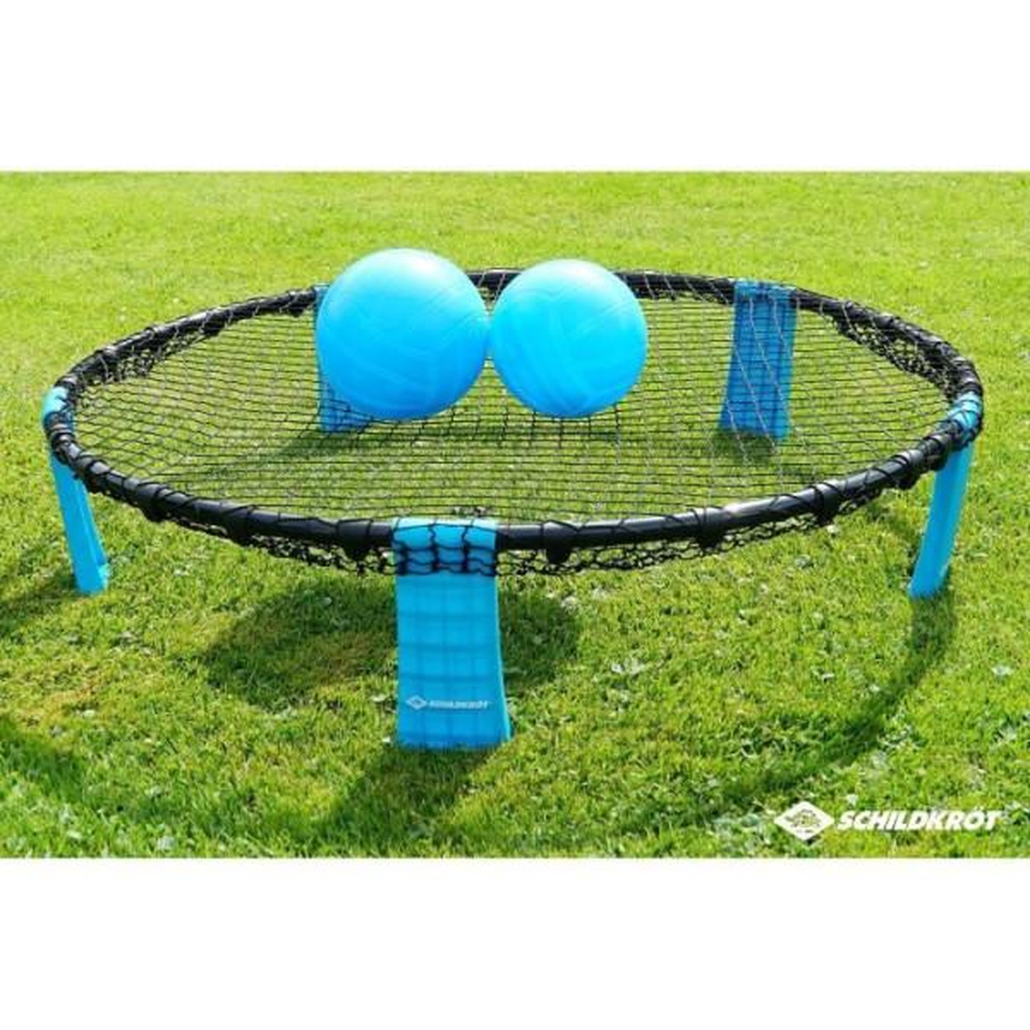 Voir la diapositive 4 : SCHILDKROT Jeu extérieur - Trampoline / ballon - SCHILDKRÖT - ROUNDNET SET