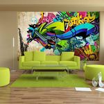 Paris Prix Papier Peint  Funky Graffiti. Coloris disponibles : Multicolore