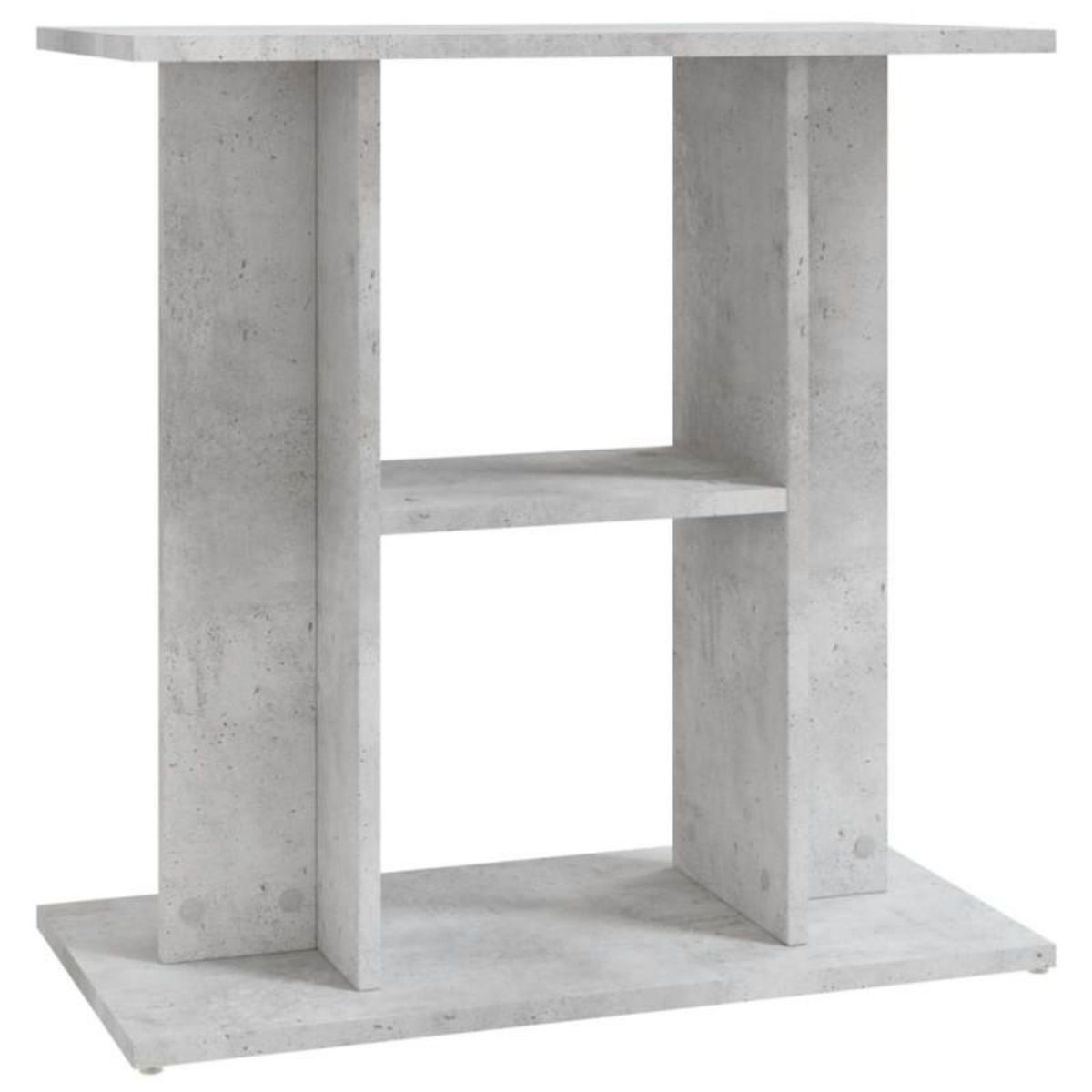 VIDAXL Support pour aquarium gris béton 60x30x60 cm bois d ingénierie
