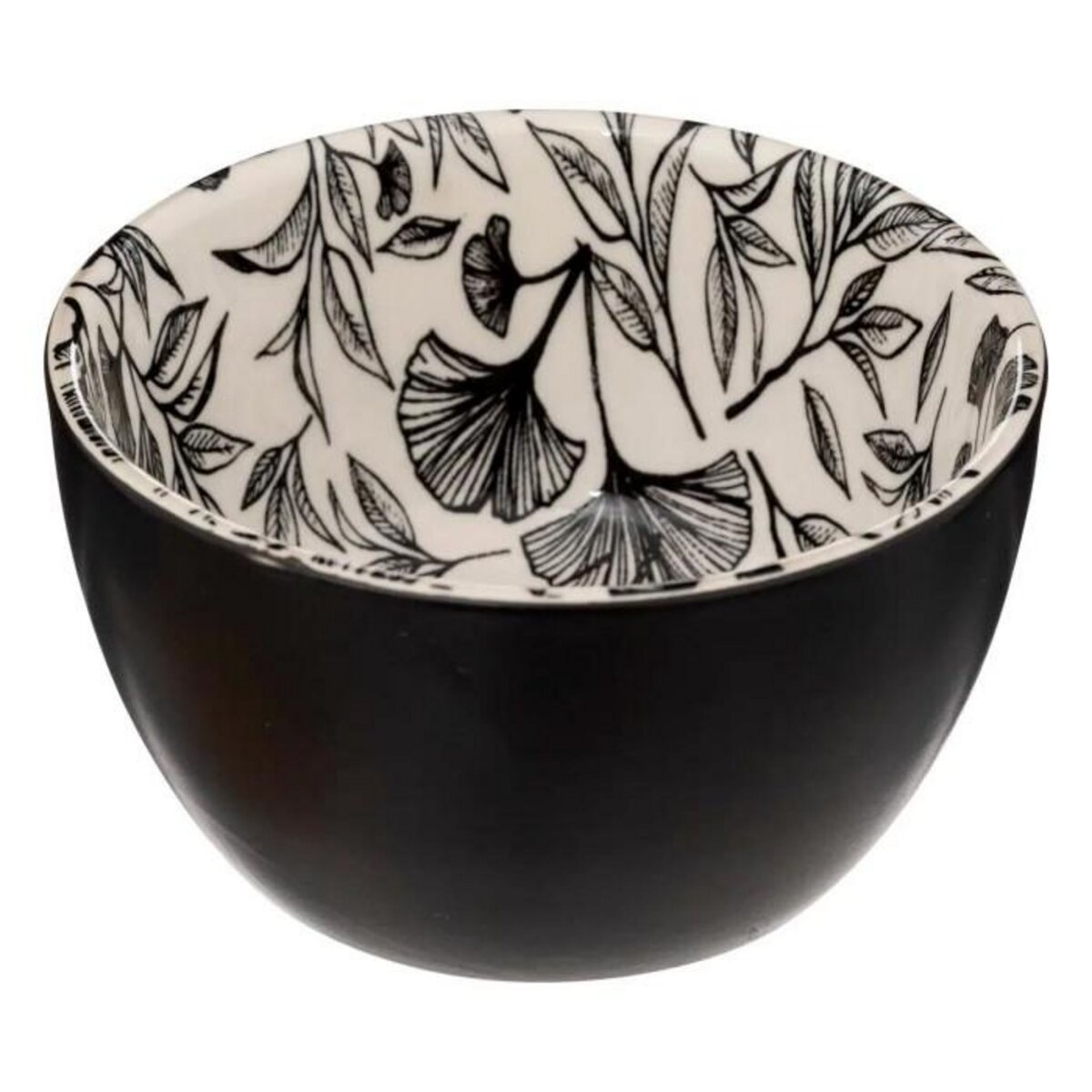 SECRET DE GOURMET Service Apéritif 7 Pièces  White Floral  28cm Blanc