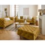 Voir la diapositive 2 : LISA DESIGN Walter - pouf chesterfield en velours - pieds bois