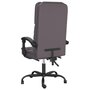 Voir la diapositive 5 : VIDAXL Fauteuil de massage inclinable de bureau Gris Similicuir