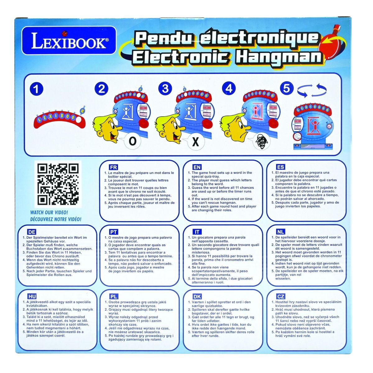 Lexibook Jeu du Pendu électronique