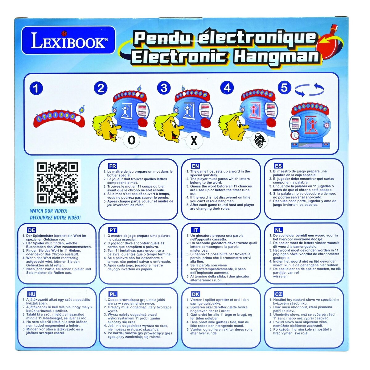 Lexibook Jeu du Pendu électronique