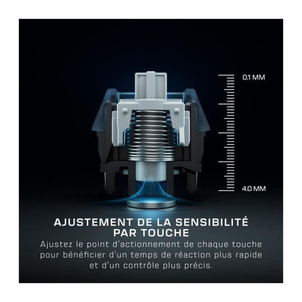 Turtle Beach Clavier gamer Vulcan II TKL Pro Noir Lin