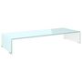 Voir la diapositive 2 : VIDAXL Meuble TV/Support pour moniteur 80x30x13 cm verre vert