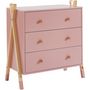 Voir la diapositive 2 : Commode enfant TIPI 3 tiroirs  L81cm AUGUSTIN