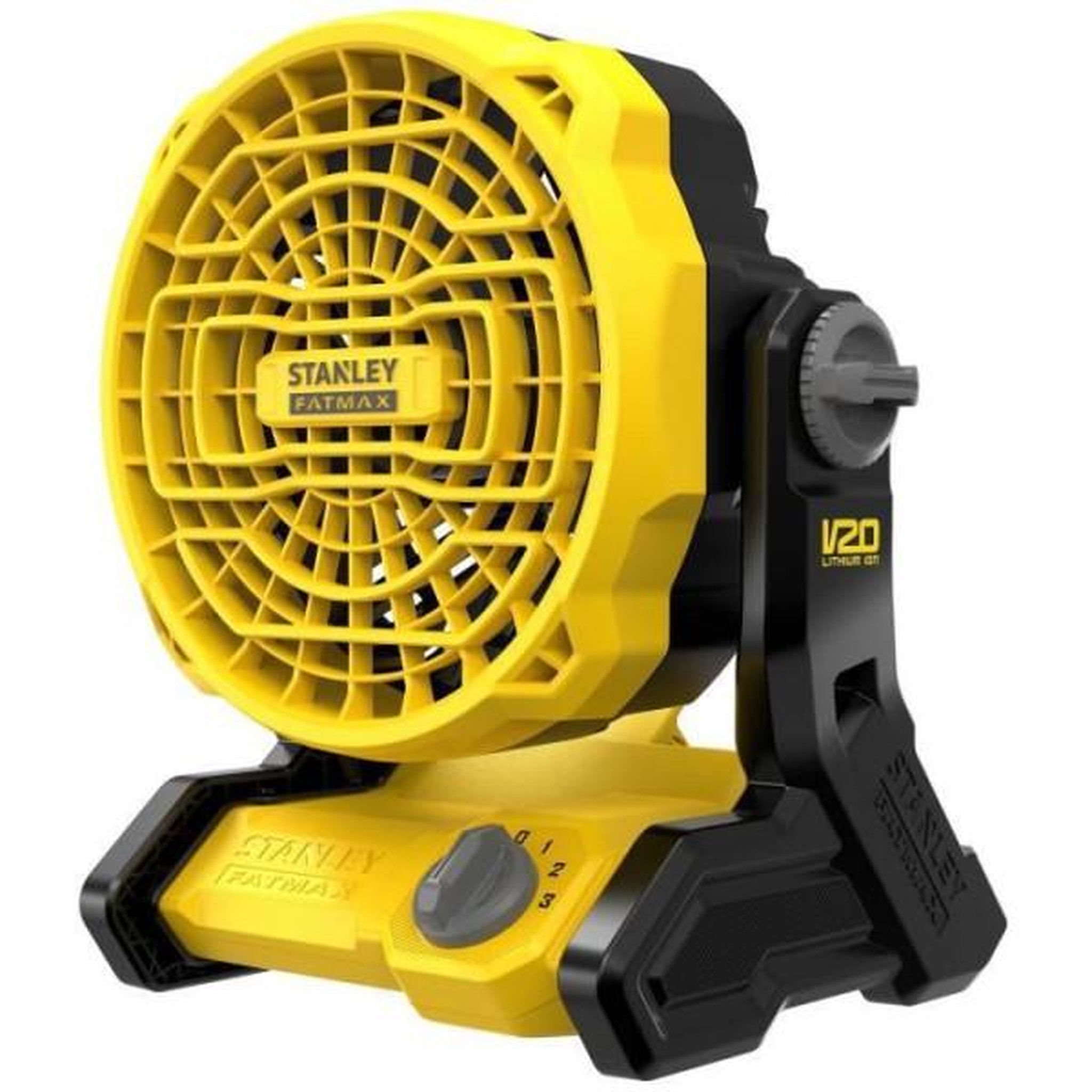 STANLEY FATMAX Ventilateur - STANLEY - SFMCE001B-XJ - 3 vitesses - 1100 m3/h - Autonomie 8h