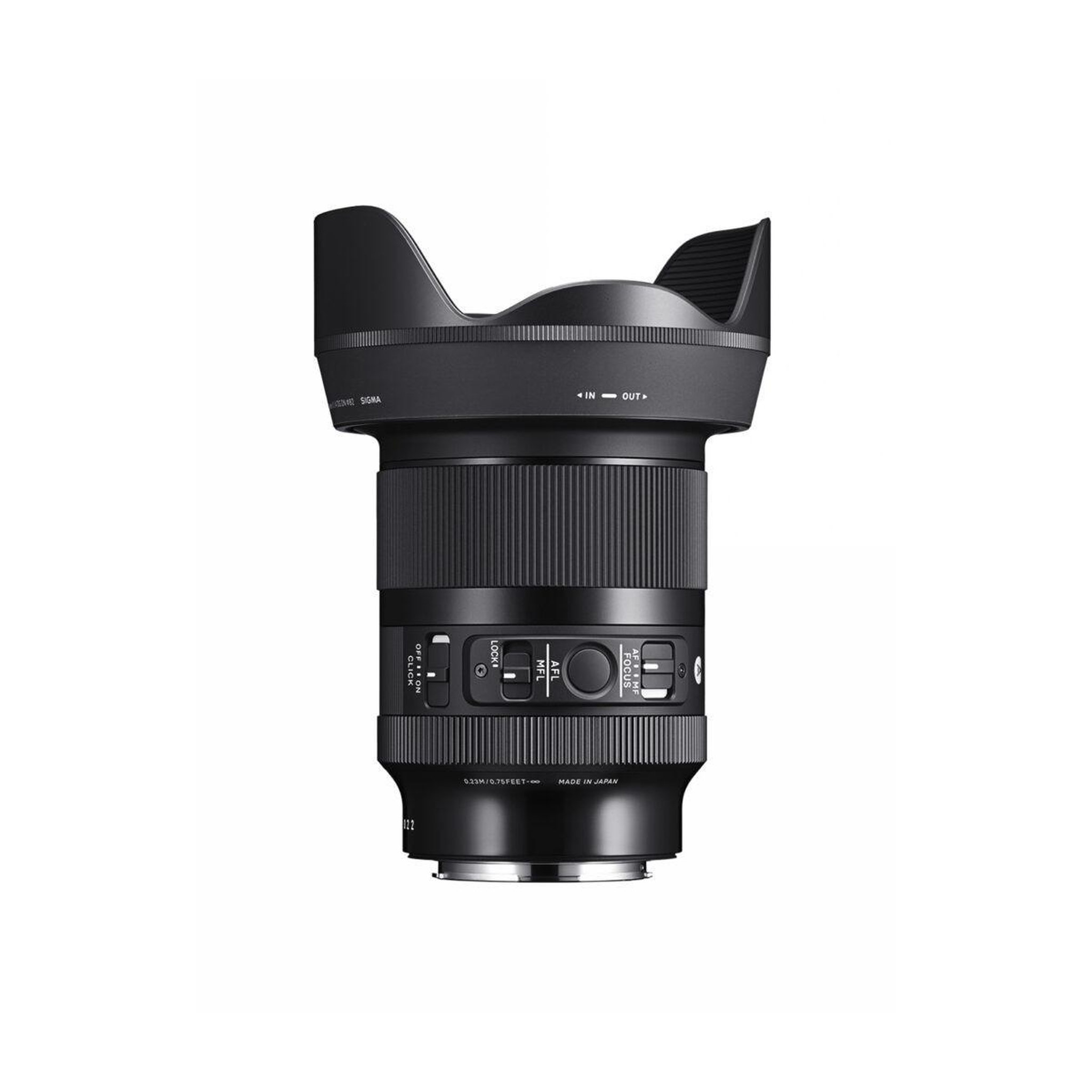 Voir la diapositive 3 : Sigma Sigma 20mm f1.4 dg dn | a milc objectif ultra large noir