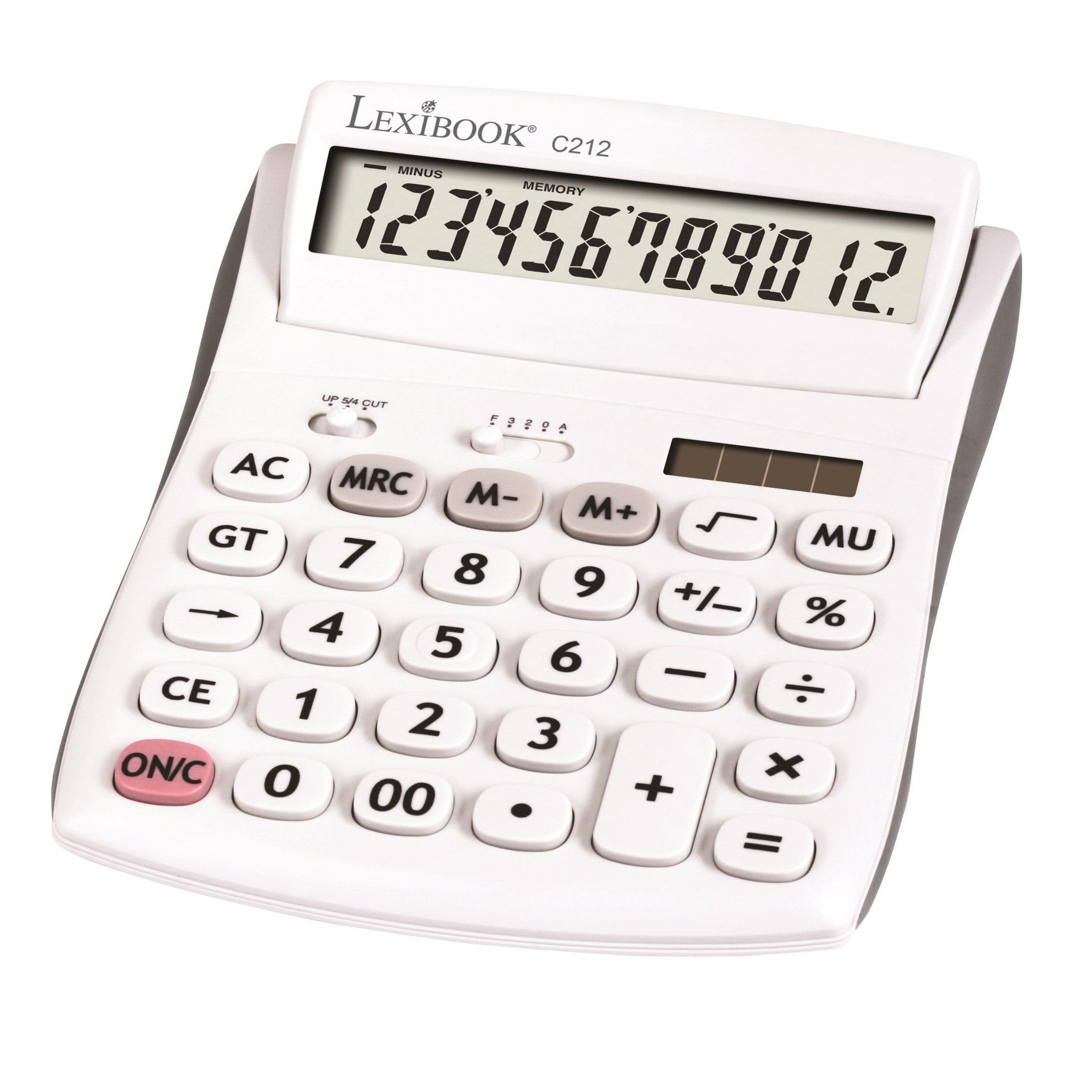 Voir la diapositive 3 : Lexibook Calculatrice de bureau à 12 chiffres