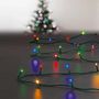 Voir la diapositive 2 : FEERIC LIGHT & CHRISTMAS Guirlande Lumineuse Extérieur  80 LED  8m Multicolore