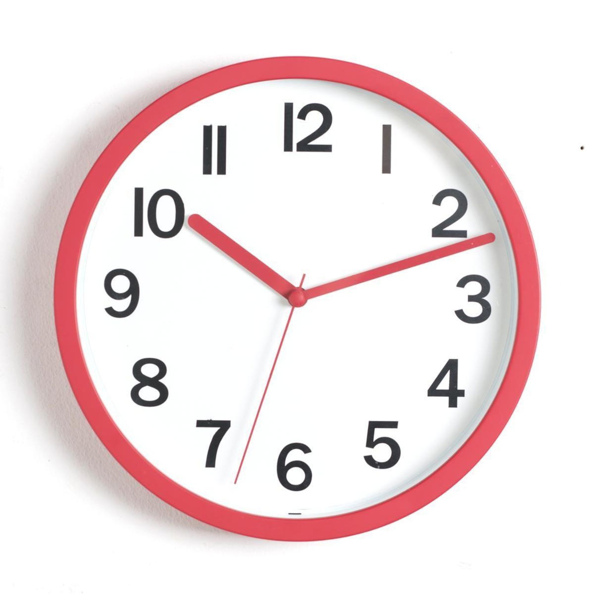 ATMOSPHERA Horloge Murale  Colors  22cm Rouge