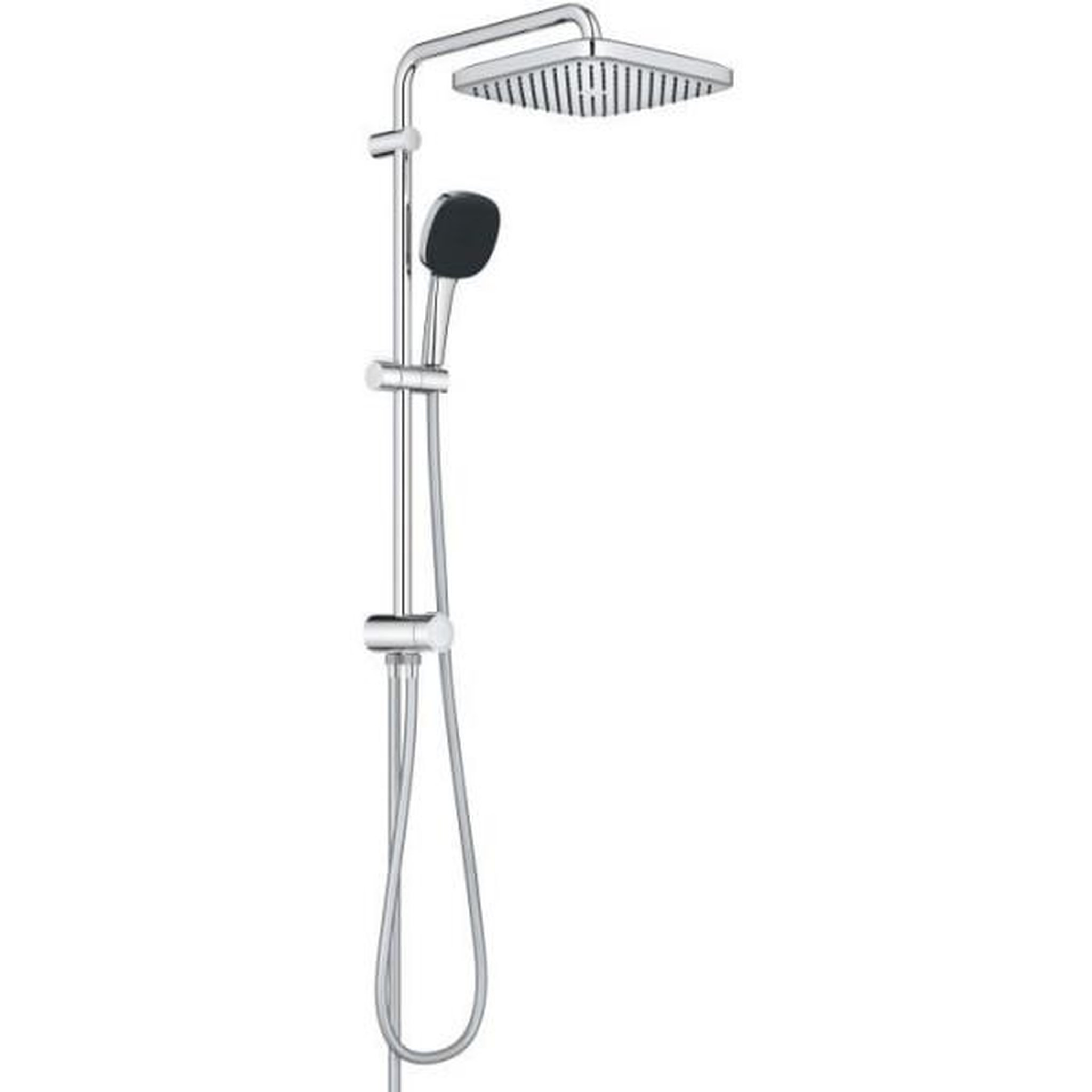 Grohe Colonne de douche avec inverseur manuel - economie d'eau - grohe vitalio comfort 250 - chromé - 26698001
