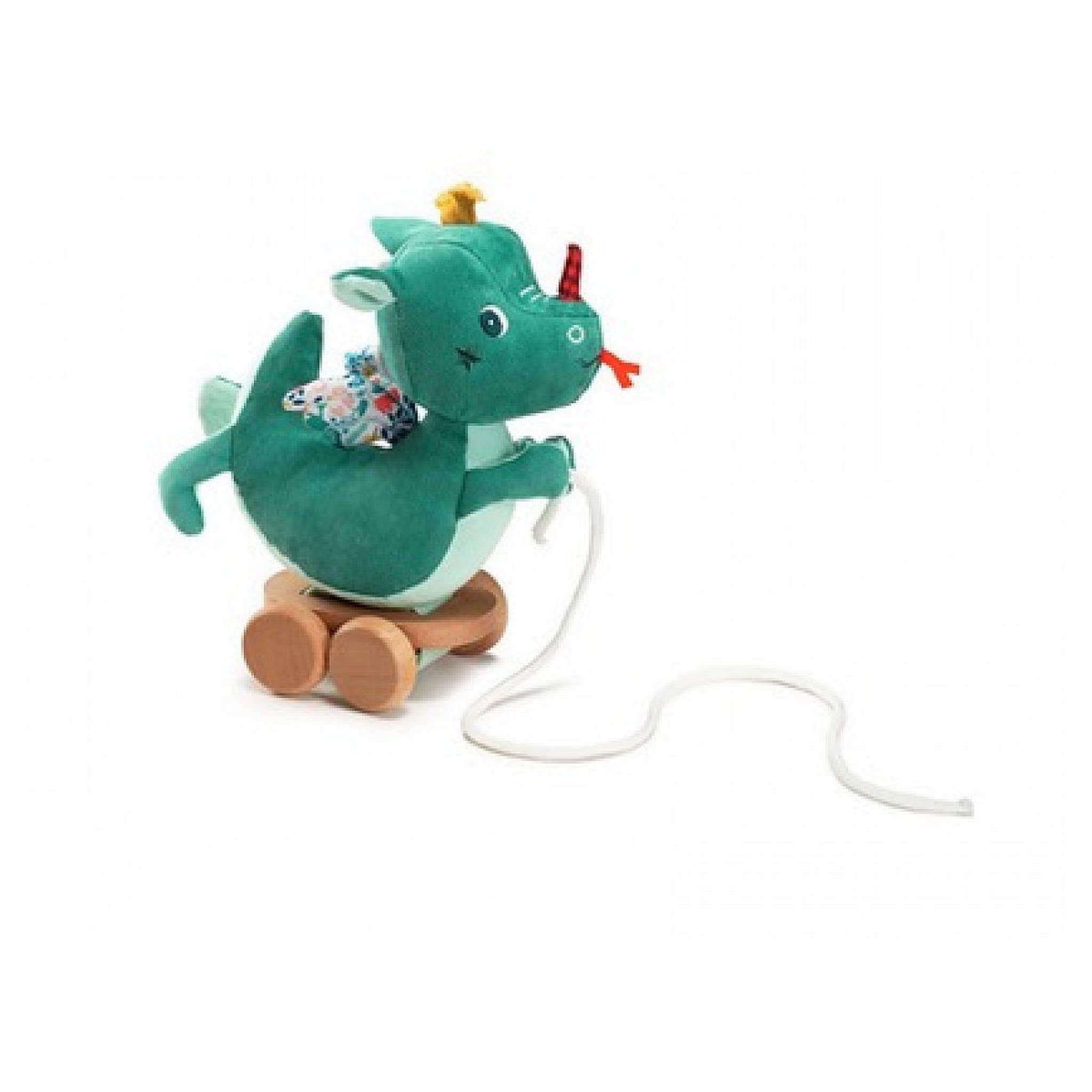 LILLIPUTIENS Joe le dragon a tirer socle bois