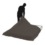 Housse de protection matelas opaque 2 personnes