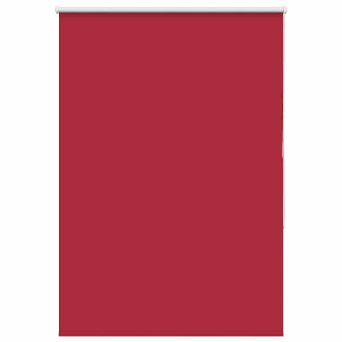 VIDAXL Store enrouleur occultant rouge largeur du tissu 90,7 cm