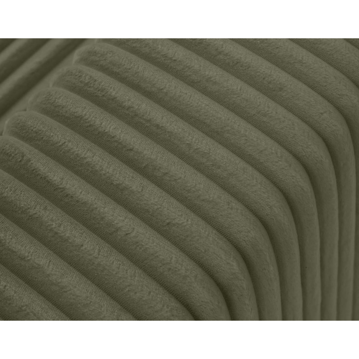 LISA DESIGN Livy - canapé d'angle réversible 4 places convertible avec coffre en velours côtelé grosses côtes