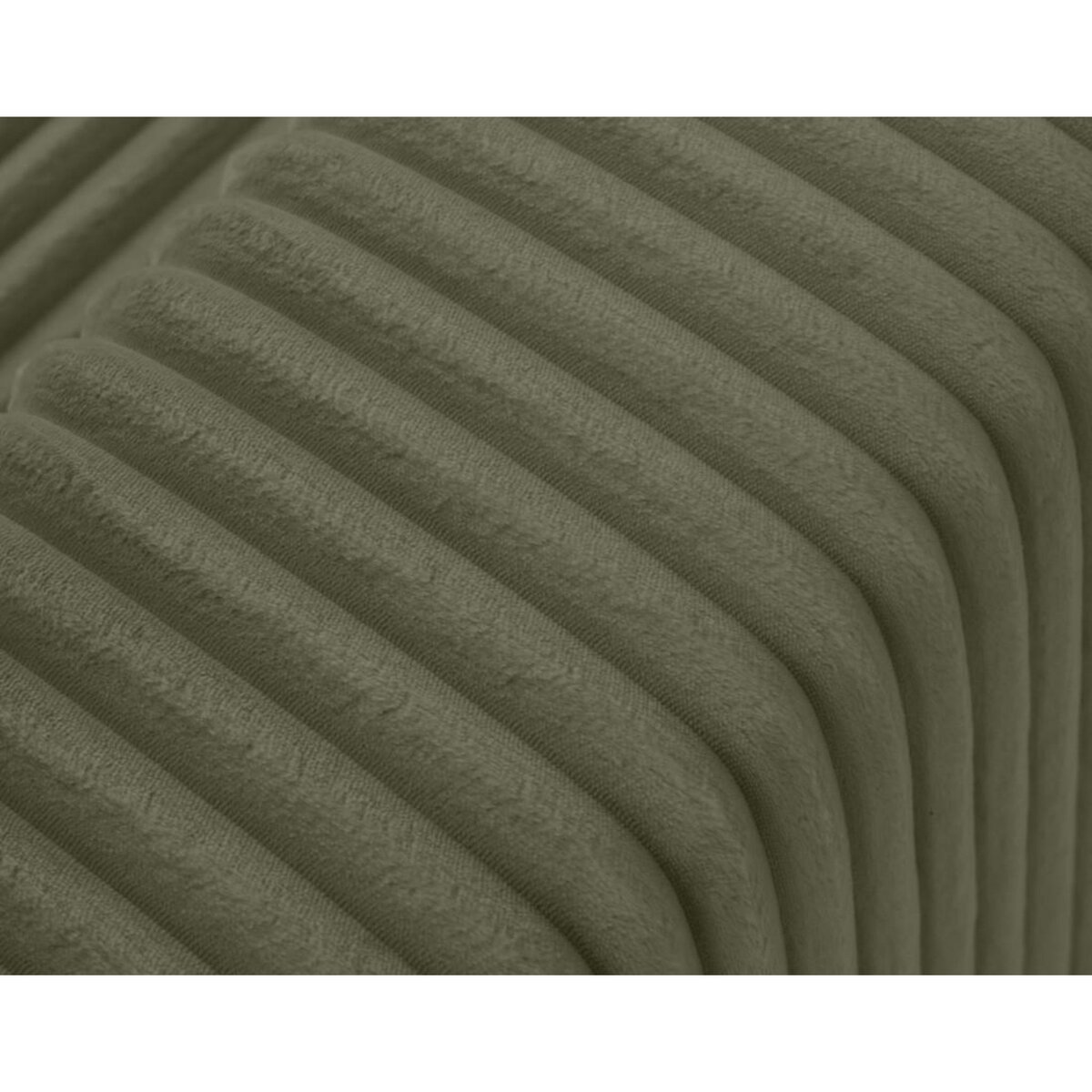 LISA DESIGN Livy - canapé d'angle réversible 4 places convertible avec coffre en velours côtelé grosses côtes